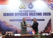 POLRI-AFP PERKUAT KERJA SAMA HADAPI KEJAHATAN TRANSNASIONAL DALAM SOM KE-14 DI BALI