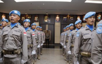 Polri Lepas 140 Personel FPU 8 MINUSCA, Siap Jalankan Misi Perdamaian di Afrika Tengah