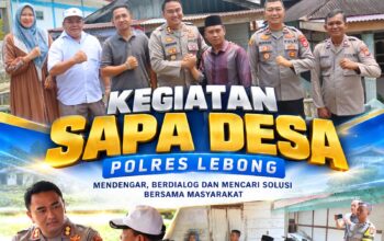 Jelang Pilkades Serentak 2026, Kapolres Lebong Turun ke Desa, Ajak Masyarakat Berdialog.