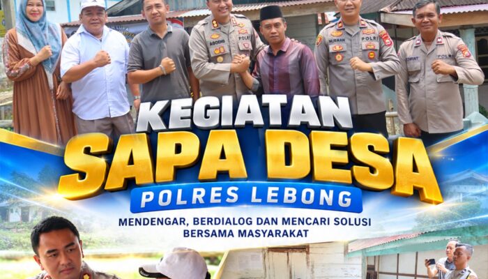 Jelang Pilkades Serentak 2026, Kapolres Lebong Turun ke Desa, Ajak Masyarakat Berdialog.