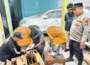 Polres Lebong Sita 83 Botol Miras dalam Kegiatan KRYD