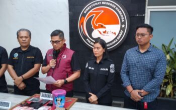 Operasi Gabungan Polda NTB Gerebek Dugaan Sarang Narkoba di Mataram, Sabu 51,58 Gram Disita