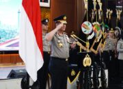 Kapolri Pimpin Sertijab Kakorlantas dan Tiga Kapolda di Mabes Polri