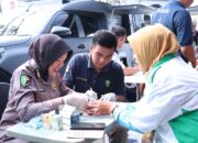 Polda Bengkulu Gelar Bakti Kesehatan, Psikologi Keliling dan SKCK Keliling di Ngopi.id Suka Ramai
