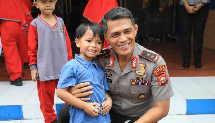 Wujudkan Polisi Sahabat Anak, Kapolda Bengkulu Edukasi Generasi Penerus Bangsa Sejak Dini
