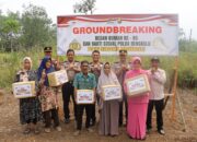 Wujud Kepedulian Polri, Kapolda Bengkulu Groundbreaking Rumah Ke-85 untuk Personel Polres Lebong