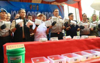 Kapolri: Tim Gabungan Sita Hampir 1,2 Ton Sabu dari Laboratorium Gelap di Aceh