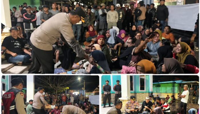Polres Lebong Kawal Penyampaian Aspirasi Warga Desa Lemeu, Situasi Tetap Kondusif