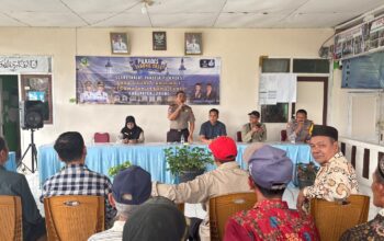 CEGAH JUDI ONLINE, KASAT BINMAS POLRES LEBONG SOSIALISASIKAN EDUKASI ANTI JUDI DARING DI DESA UJUNG TANJUNG I