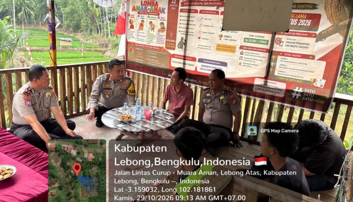 POLISI PEDULI PENGANGGURAN, POLRES LEBONG GANDENG DIOBA GITE CIRCLE FARMERS GELAR PELATIHAN KEWIRAUSAHAAN